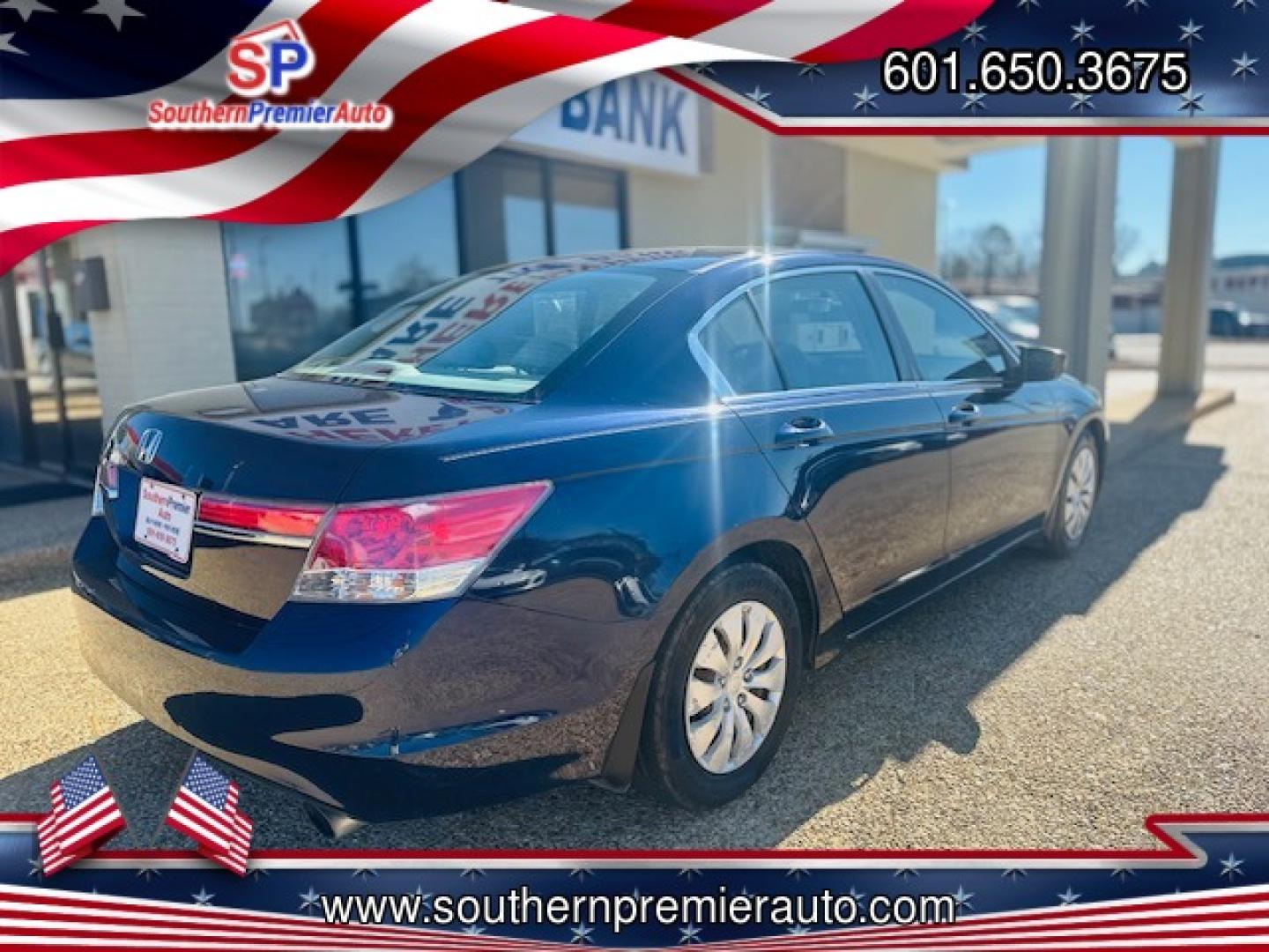 2012 BLUE HONDA ACCORD LX (1HGCP2F34CA) , located at 922 W. Beacon St., Philadelphia, MS, 39350, (601) 650-3675, 32.770447, -89.127151 - Photo#5